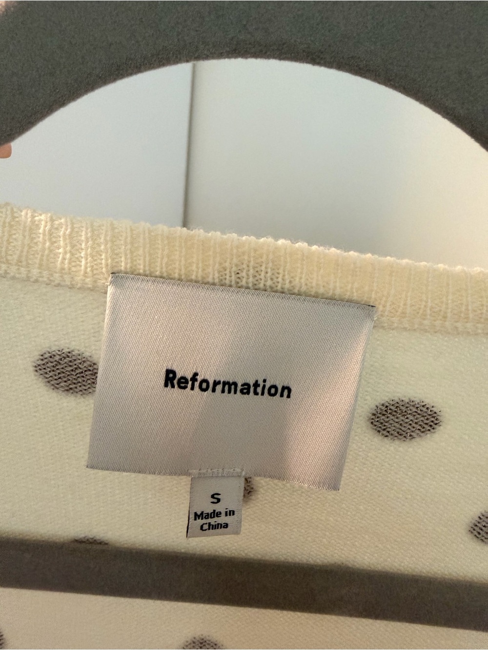 Reformation Bernadette Crew Cardigan - Picture 4 of 5